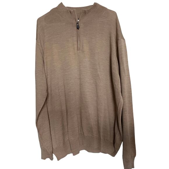 Merino Wool Pullover Lyle & Scott XXL OldMoney DarkAcademia Gorpcore Scotland - Picture 2 of 9